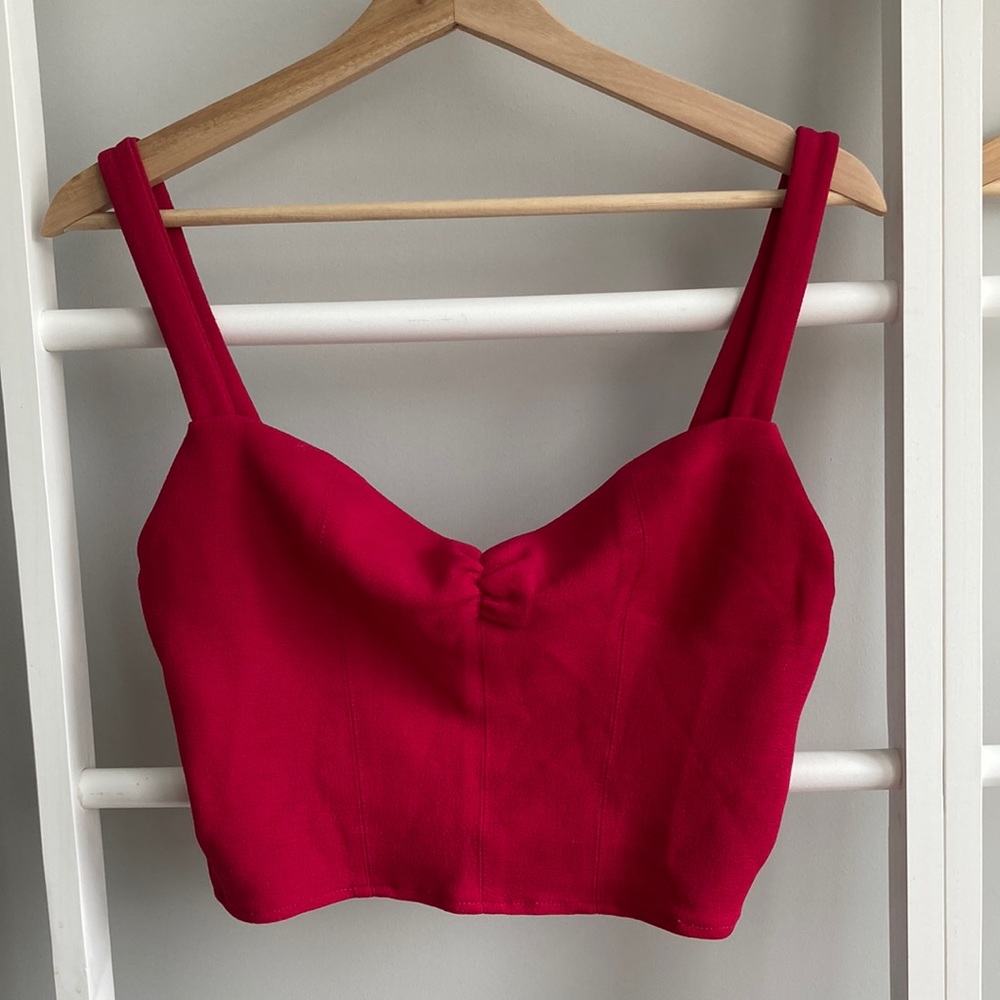 Pink Zara Crop Top